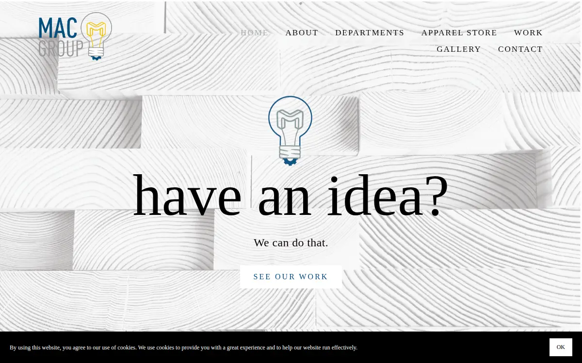 Homepage of Mac Industries INC