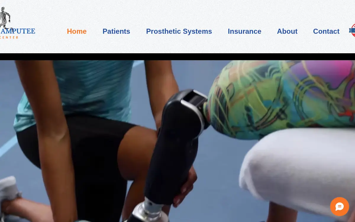 Homepage of District Amputee Care Center LLC