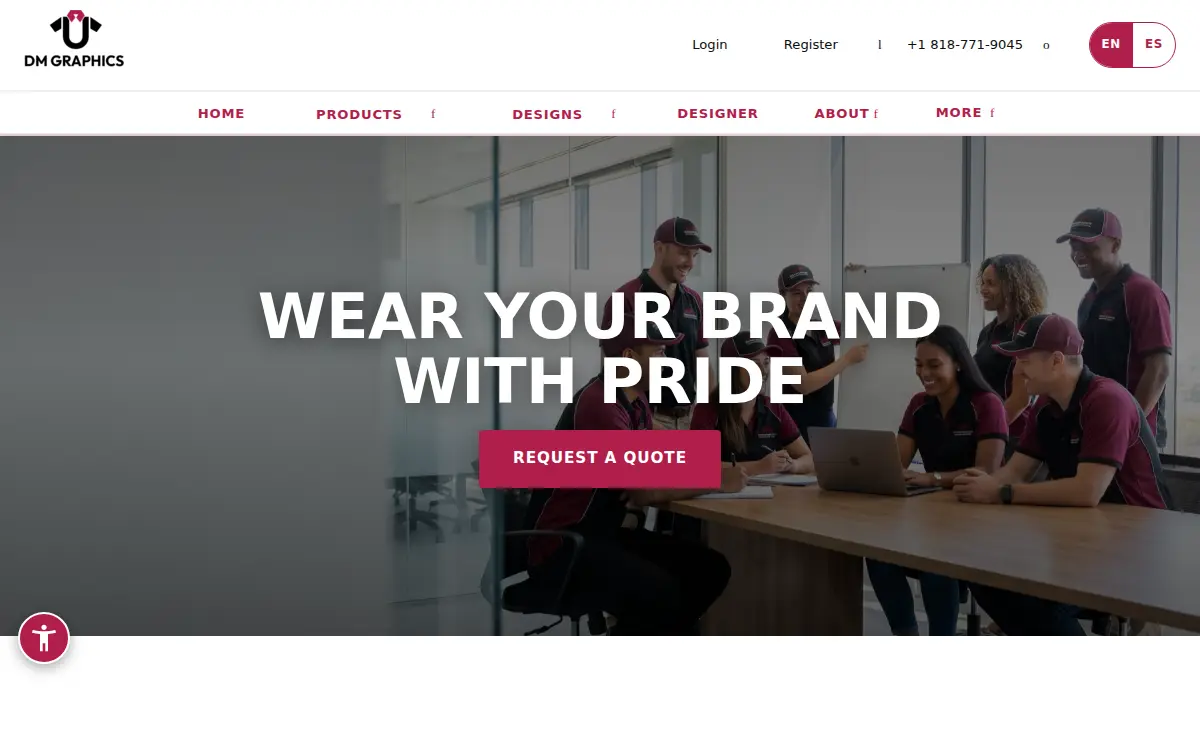 Homepage of Uniformity & Dm Graphics INC