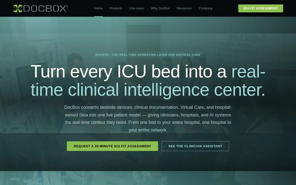 Homepage of Docbox INC