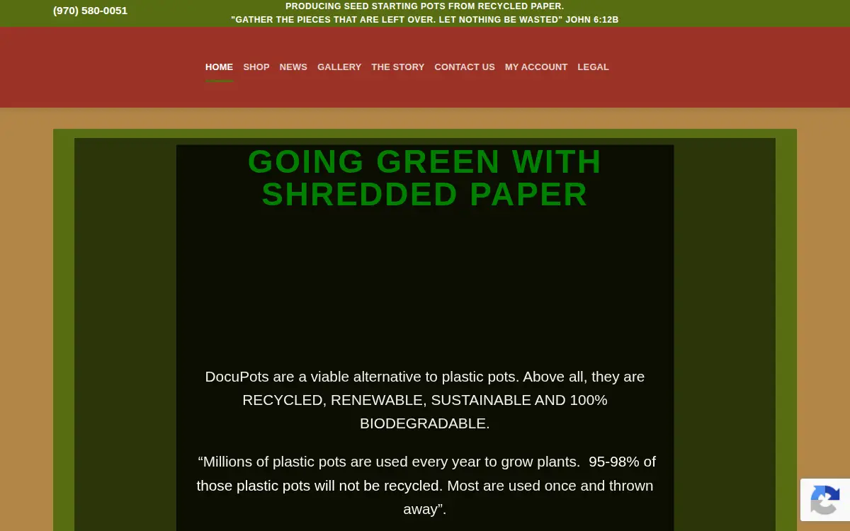 Homepage of Roho Enterprises, LLC