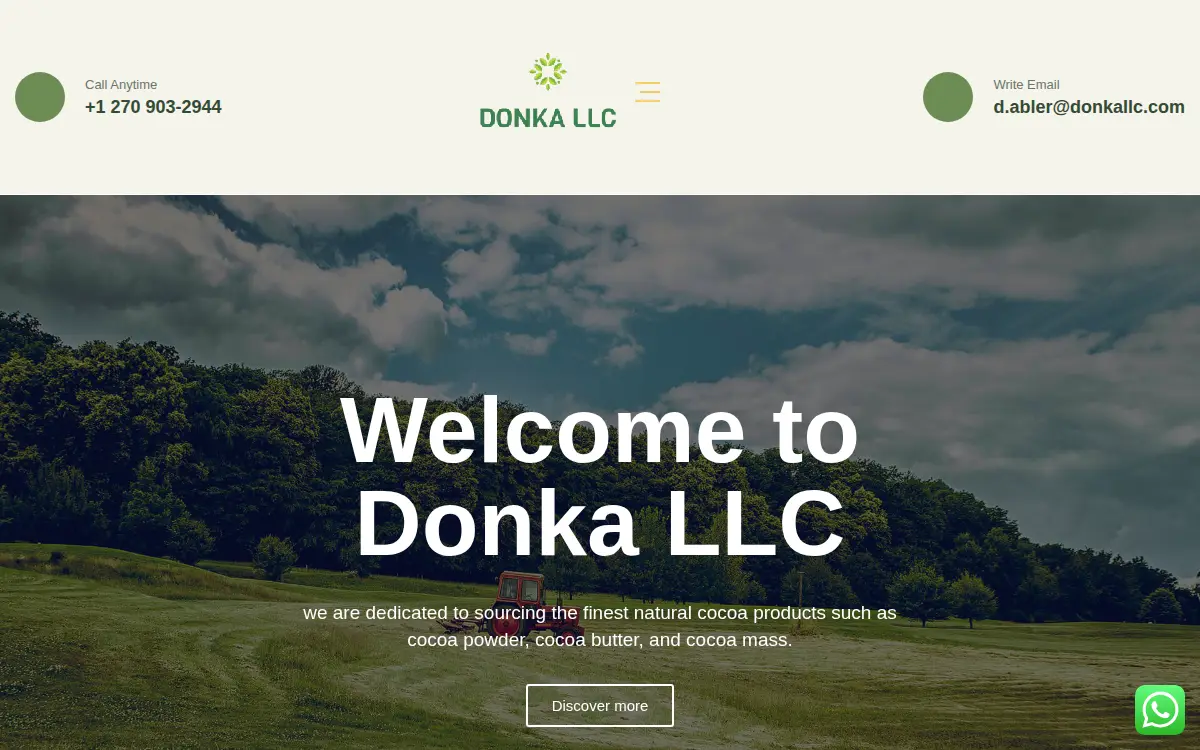 Homepage of Donka L.l.c.