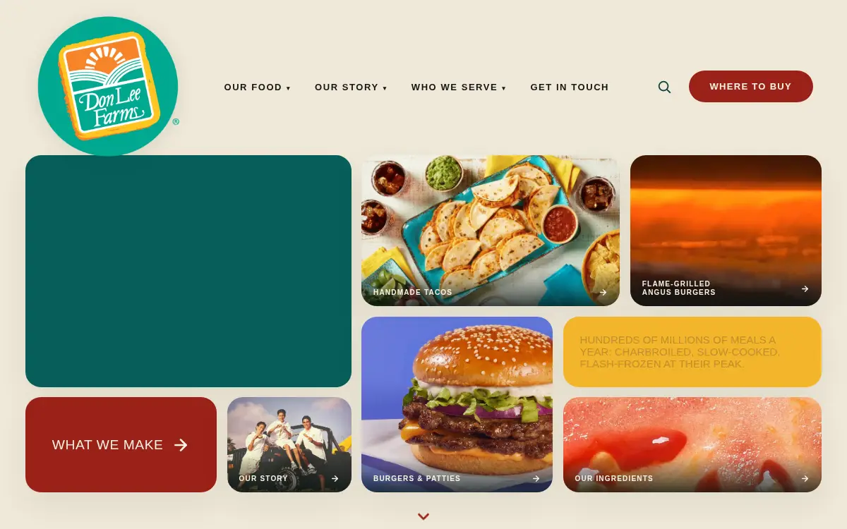 Homepage of Goodman Food Products, INC.