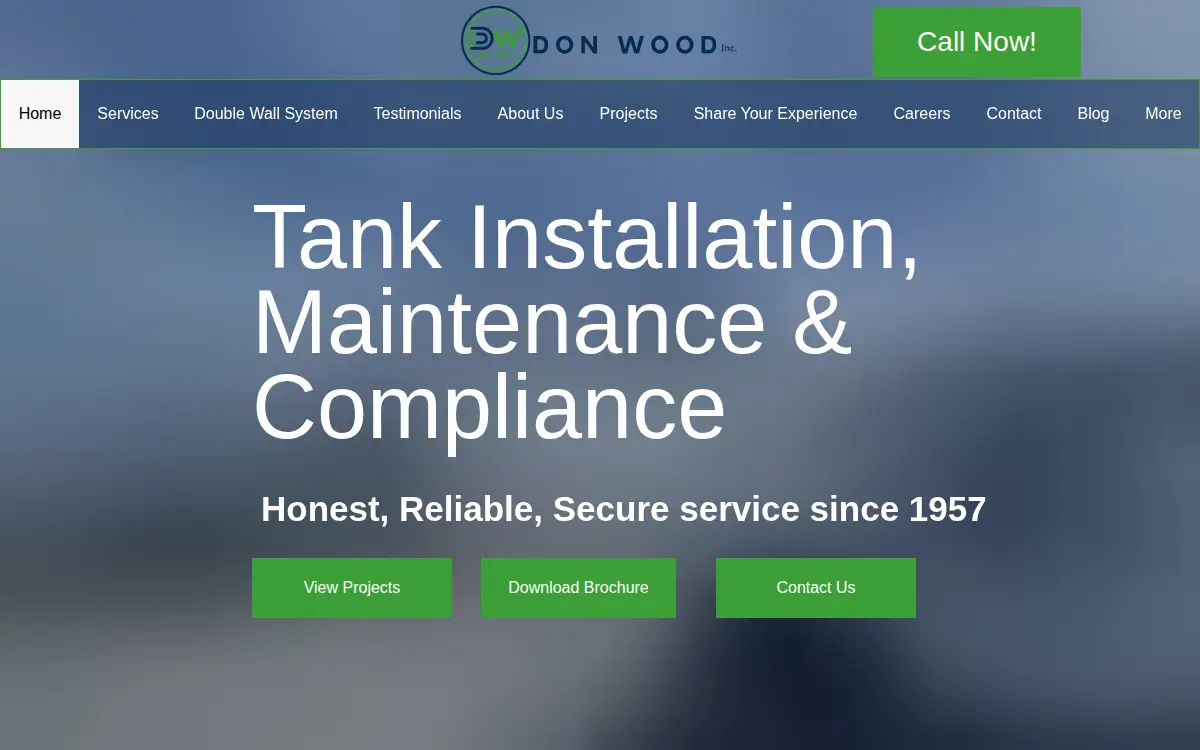 Homepage of Don Wood, INC.