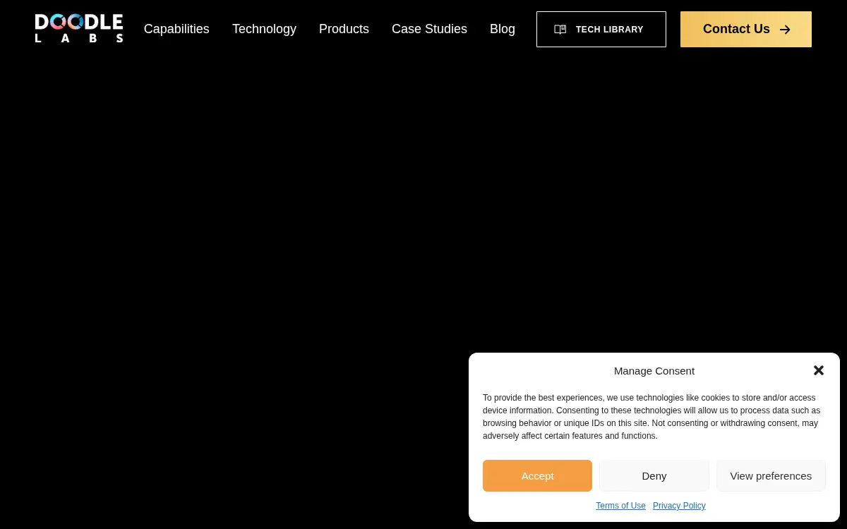 Homepage of Doodle Labs LLC