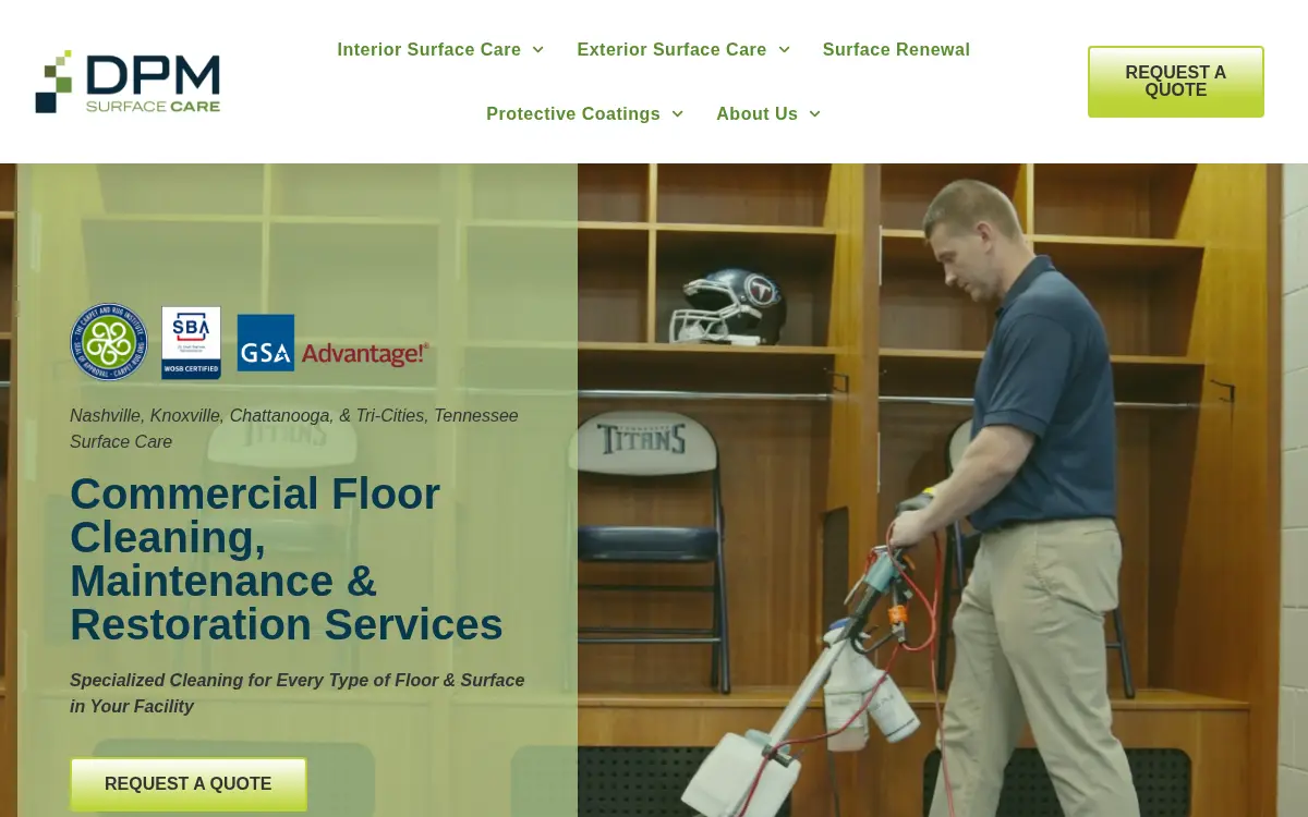 Homepage of Dpm Enterprises, INC.
