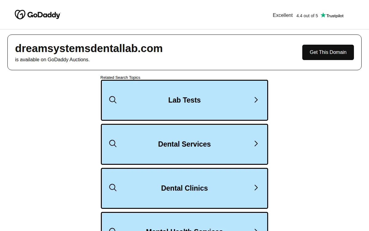 Homepage of Dream Systems, LLC