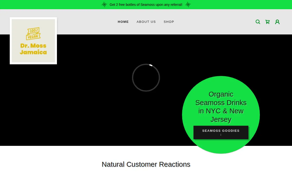 Homepage of Dr. Moss Jamaica LLC