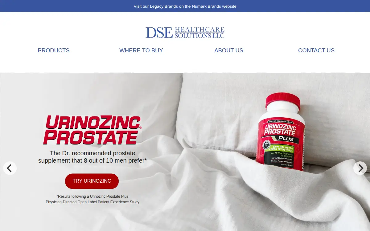 Homepage of Dse Healthcare Solutions, LLC