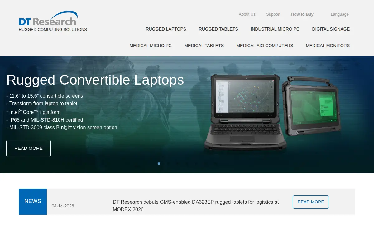 Homepage of Dt Research, INC.