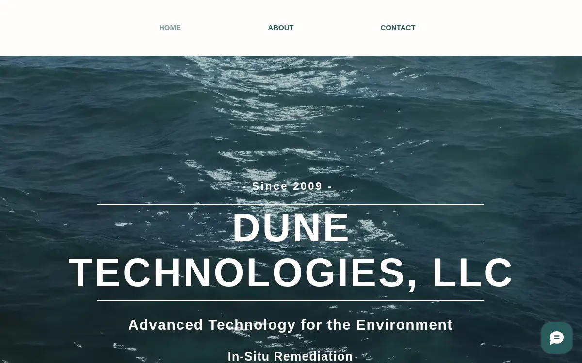 Homepage of Dune Technologies LLC