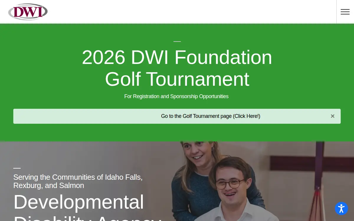Homepage of Development Workshop, INC.