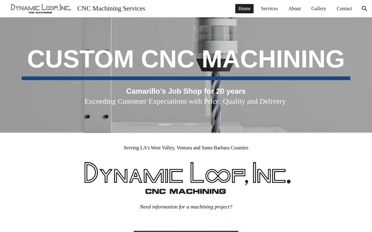 Homepage of Dynamic Loop, INC.