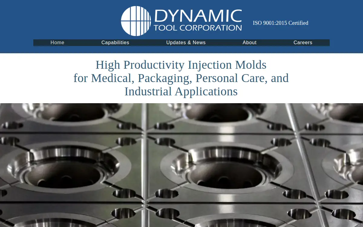 Homepage of Dynamic Tool CORP
