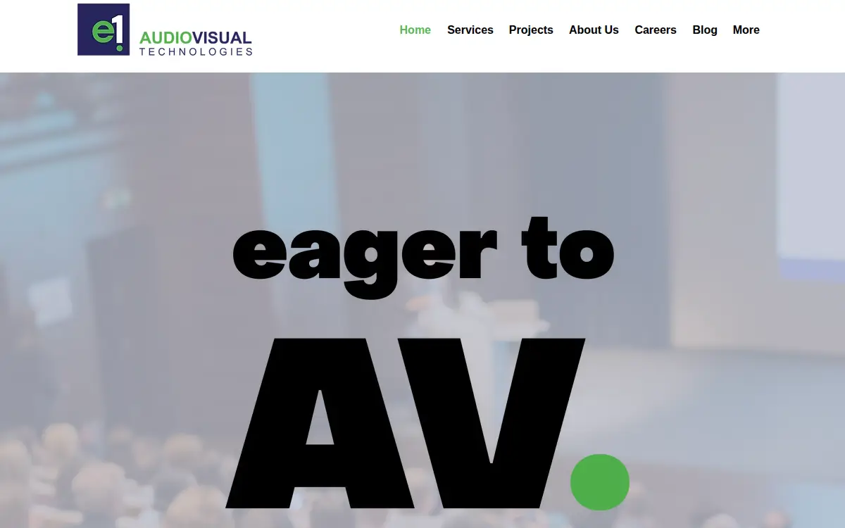 Homepage of Exhibitone Corporation