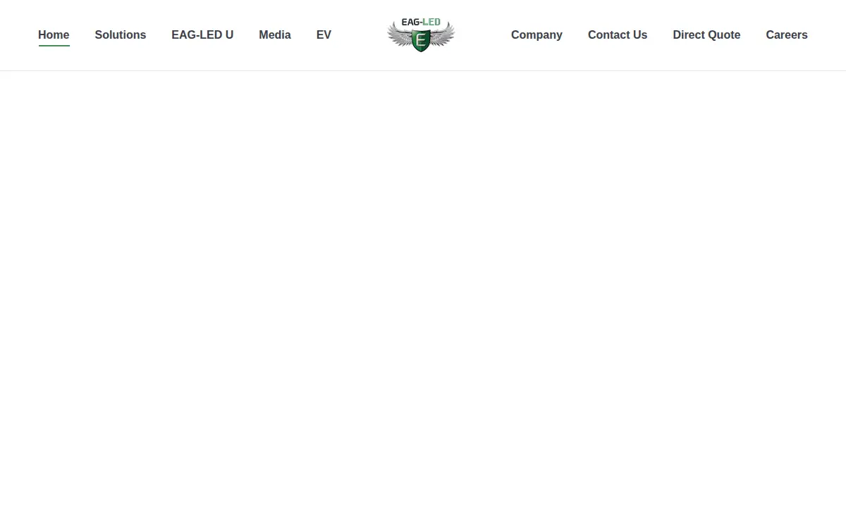 Homepage of Eag-led LLC