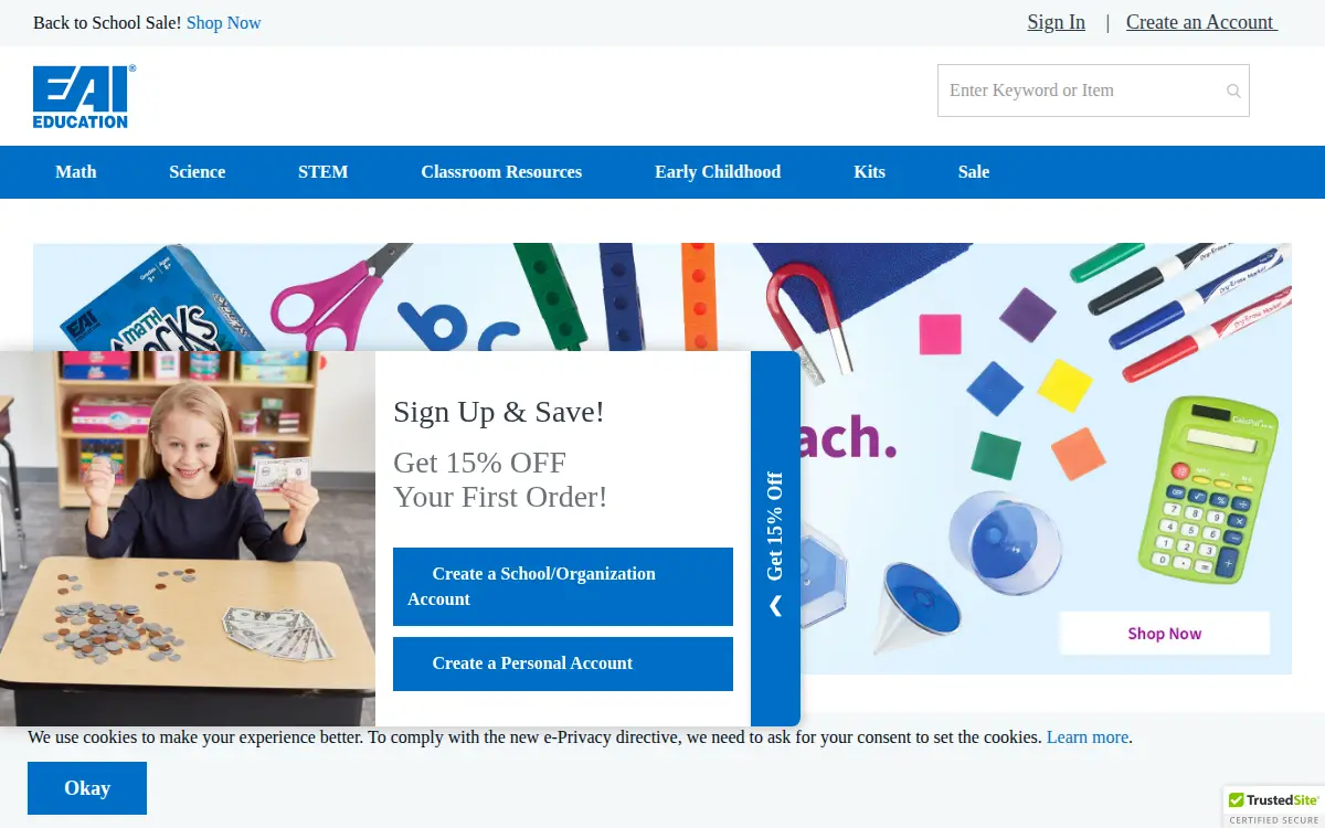 Homepage of Eric Armin INC.