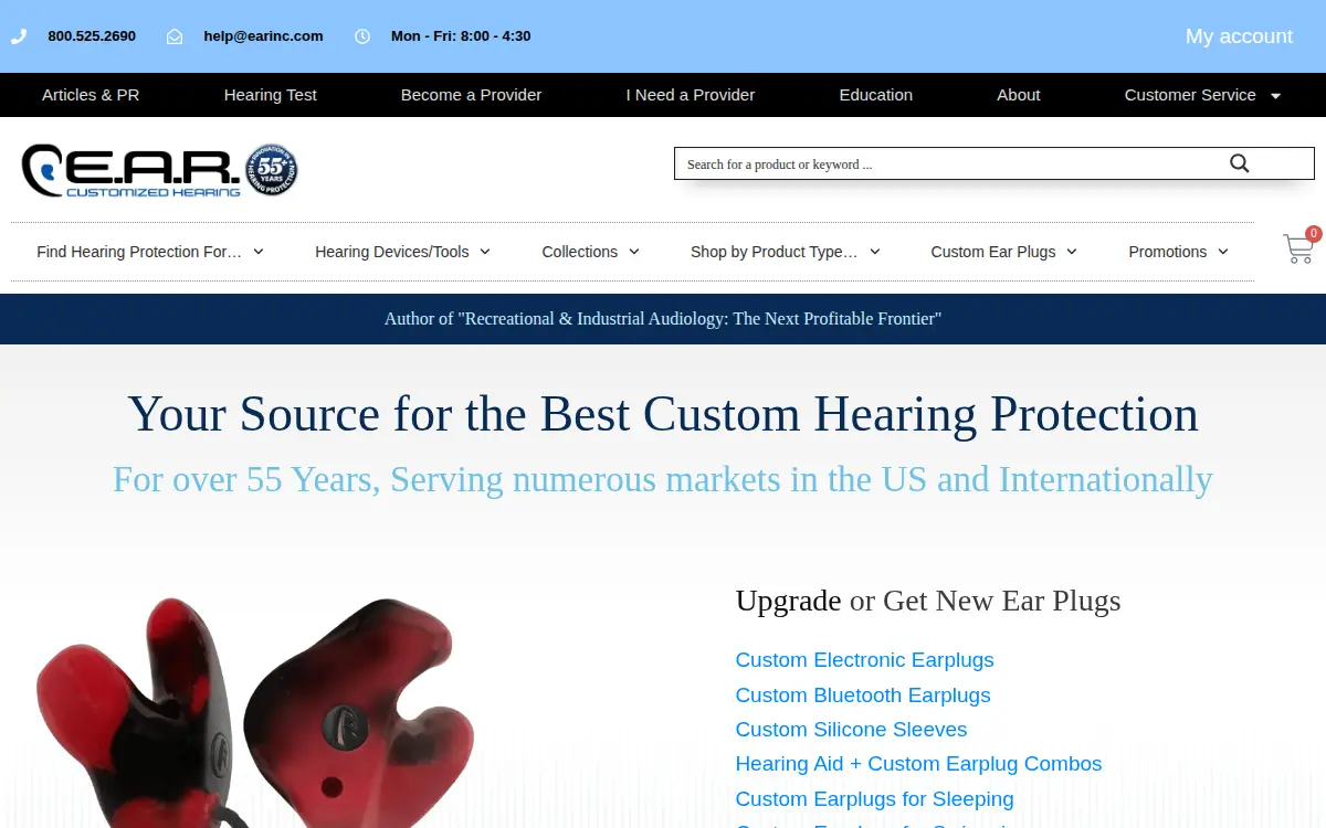Homepage of Environmental Acoustical Research INC