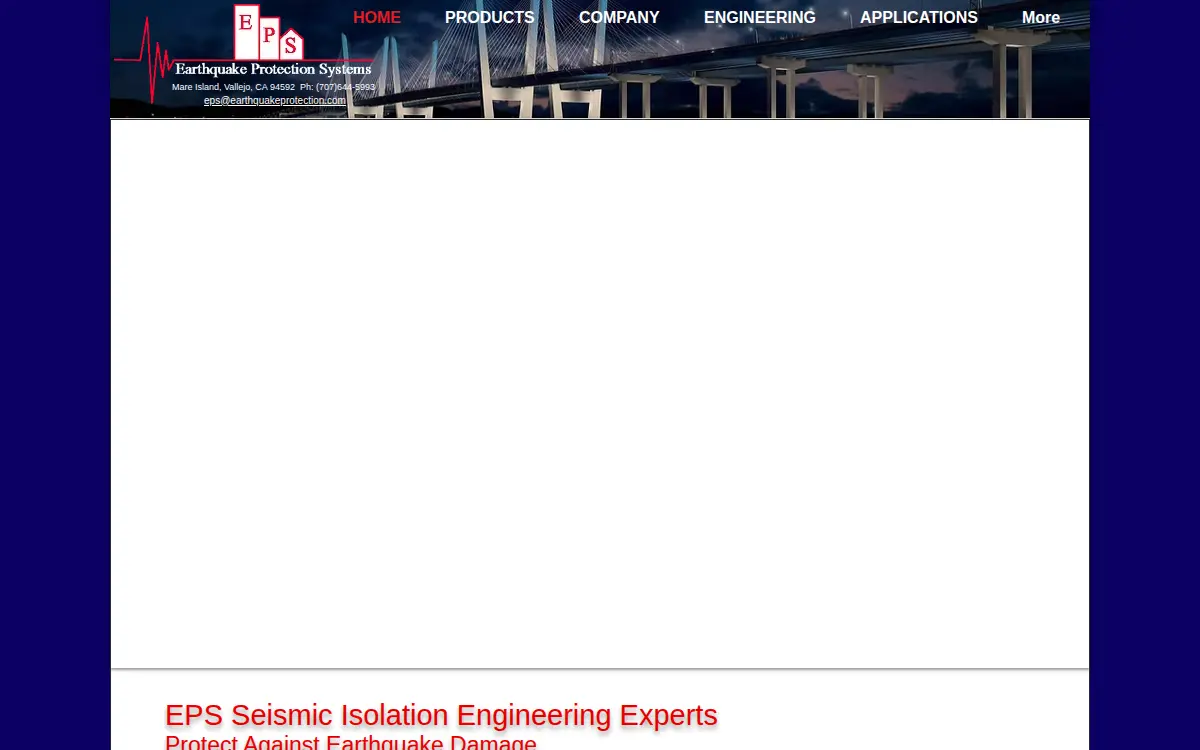 Homepage of Earthquake Protection Systems