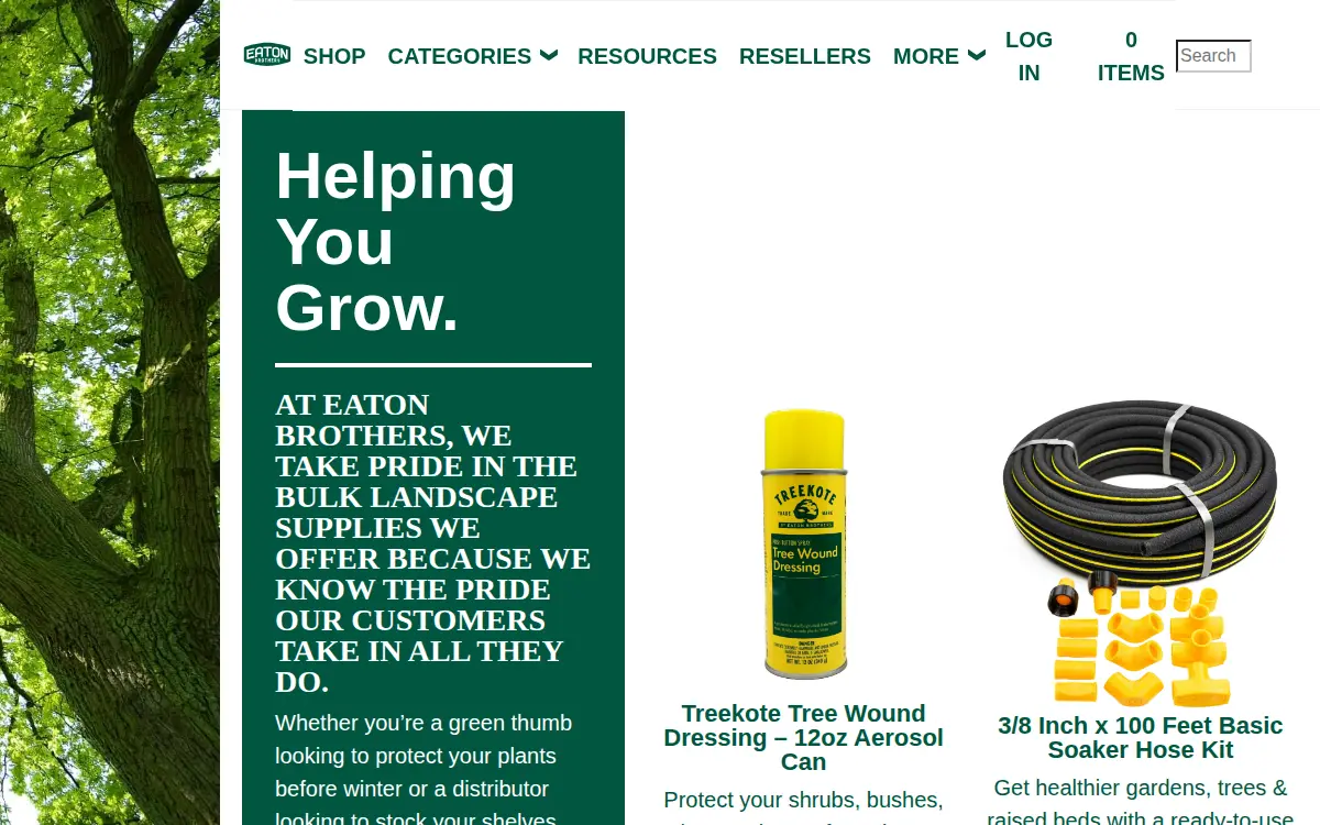 Homepage of Eaton Brothers CORP.