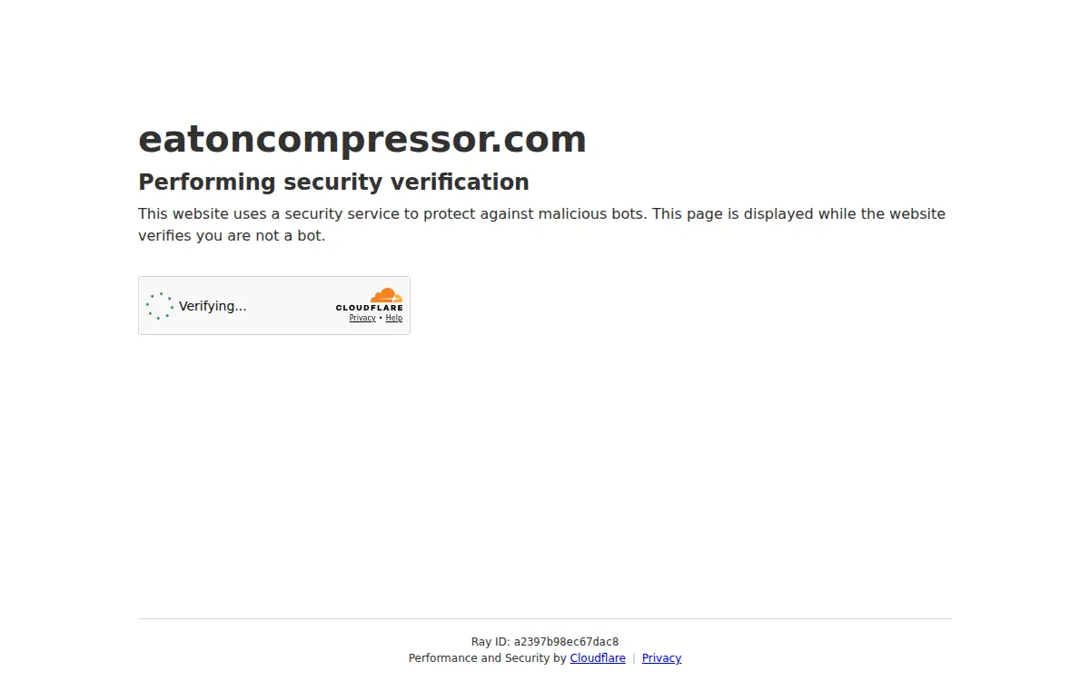 Homepage of Eaton Compressor & Fabrication, INC