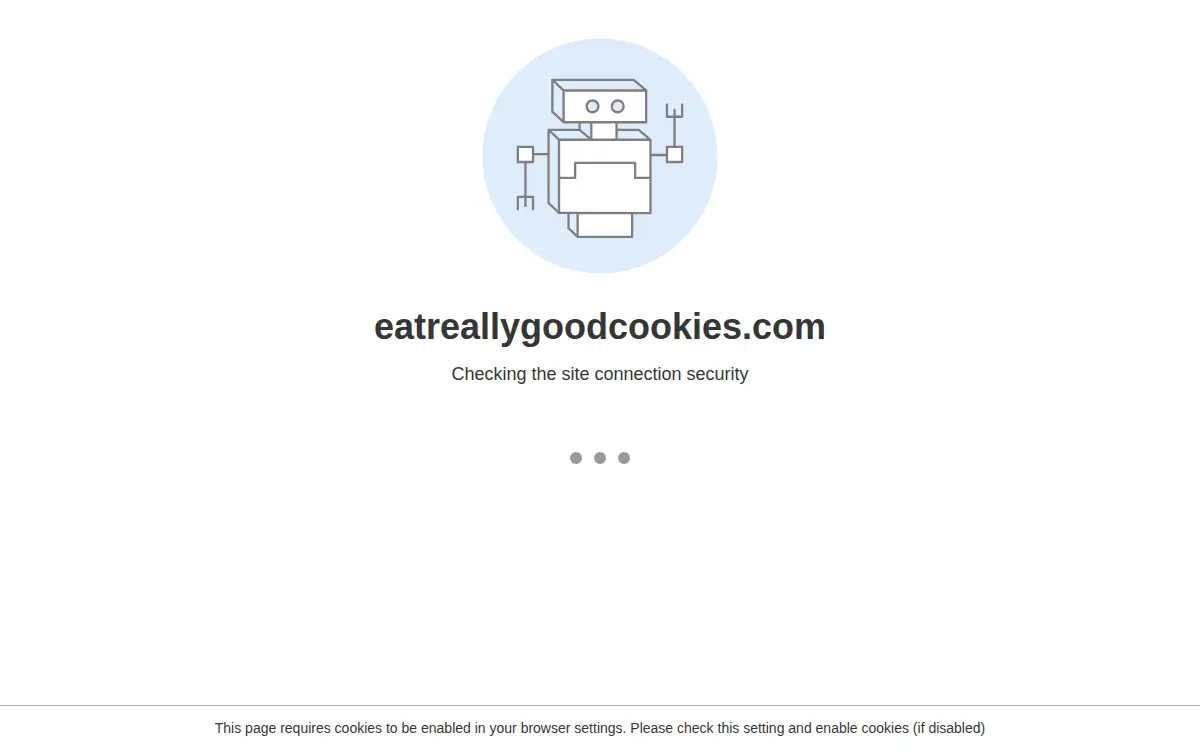Homepage of Really Good Cookies LLC