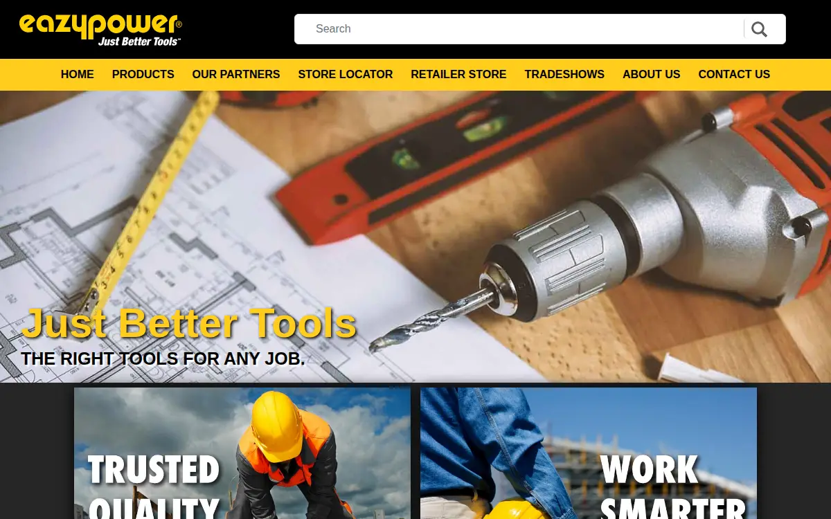 Homepage of Eazypower CORP