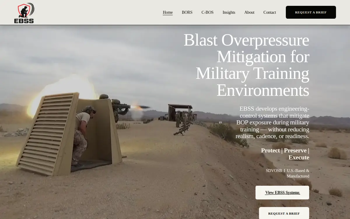 Homepage of Ebss LLC