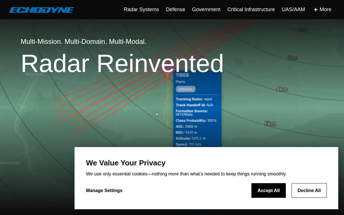 Homepage of Echodyne CORP