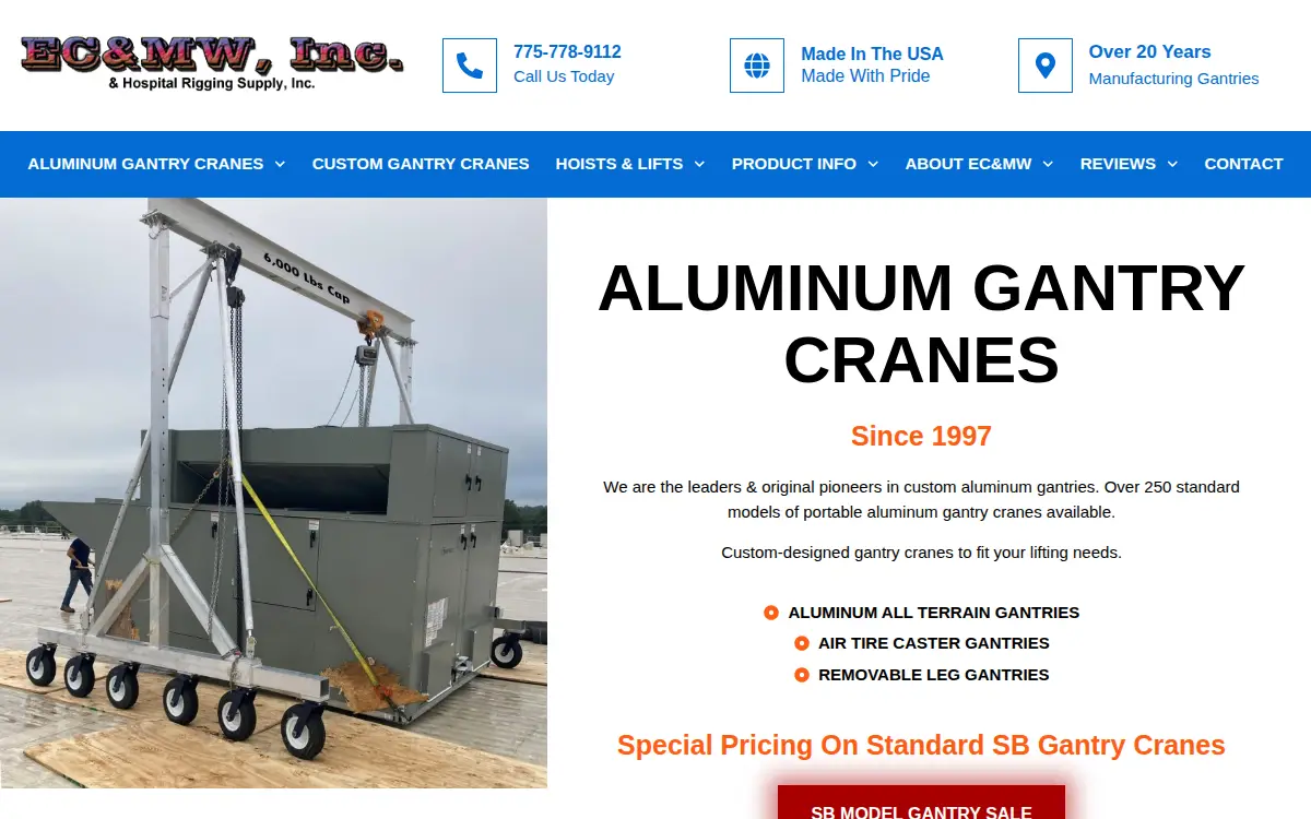 Homepage of Ec & Mw, INC