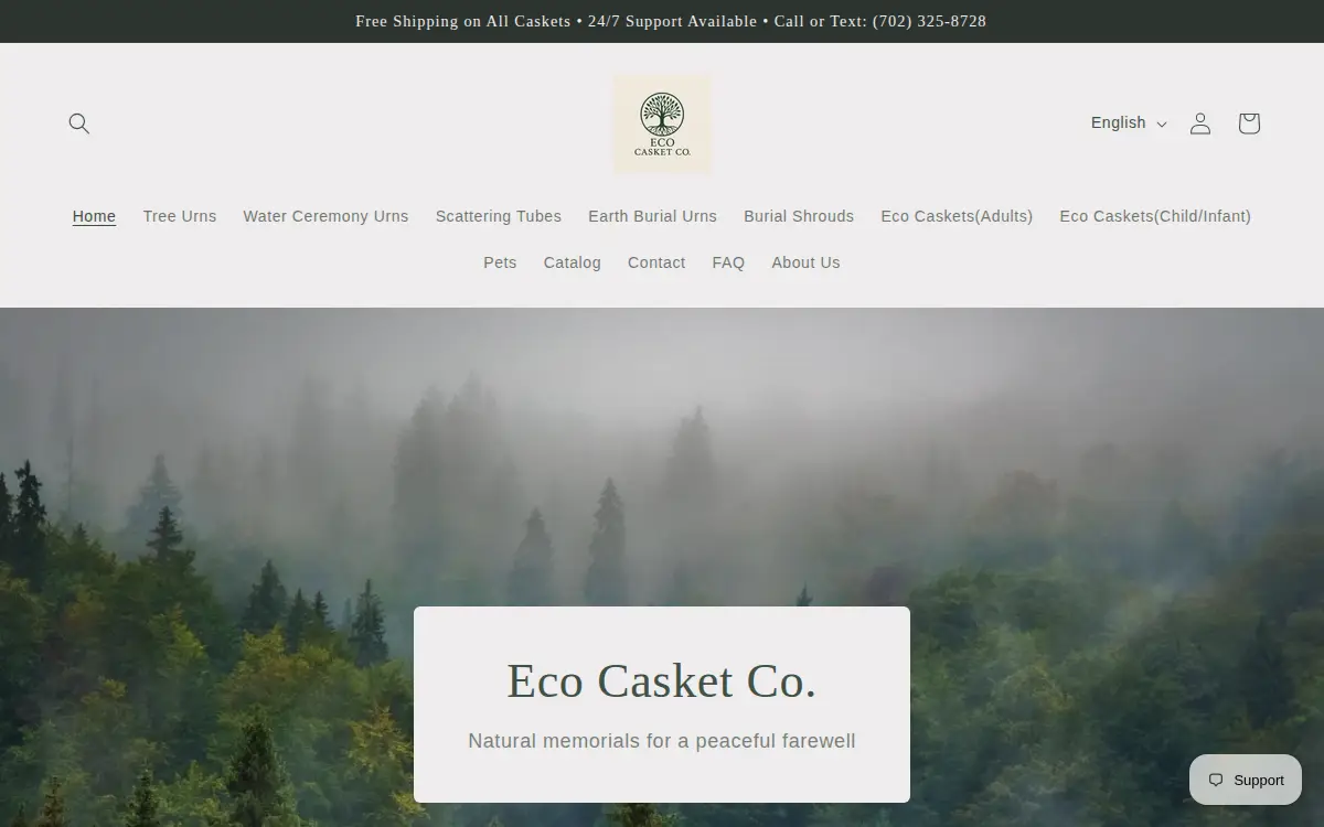 Homepage of Sims Legacy Ventures LLC