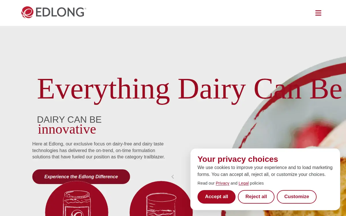 Homepage of The Edlong Corporation