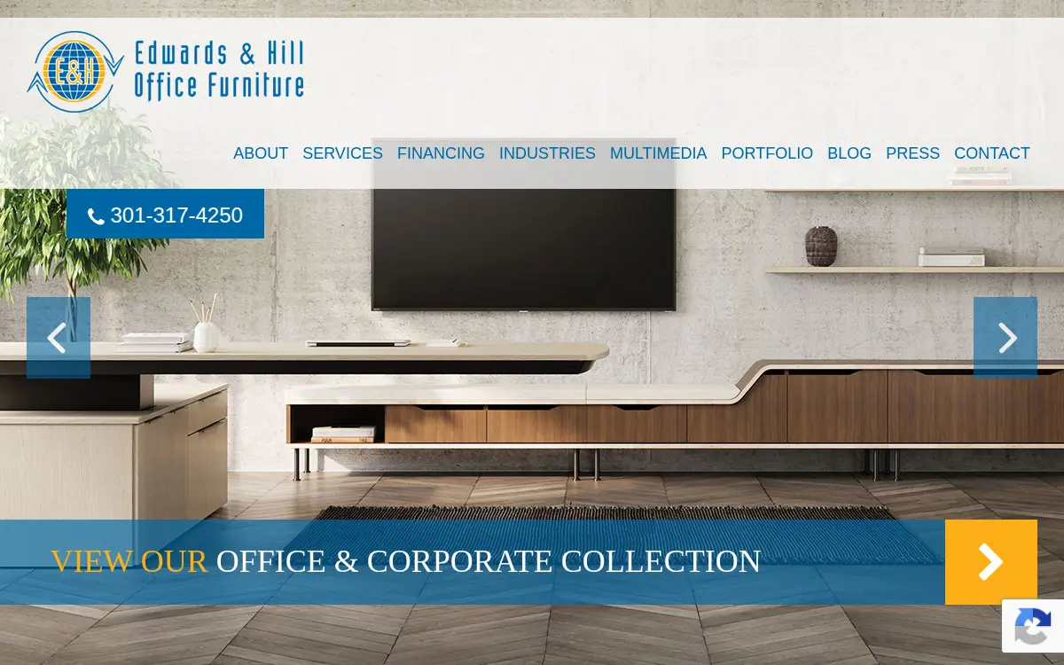 Homepage of Edwards & Hill Communications, LLC