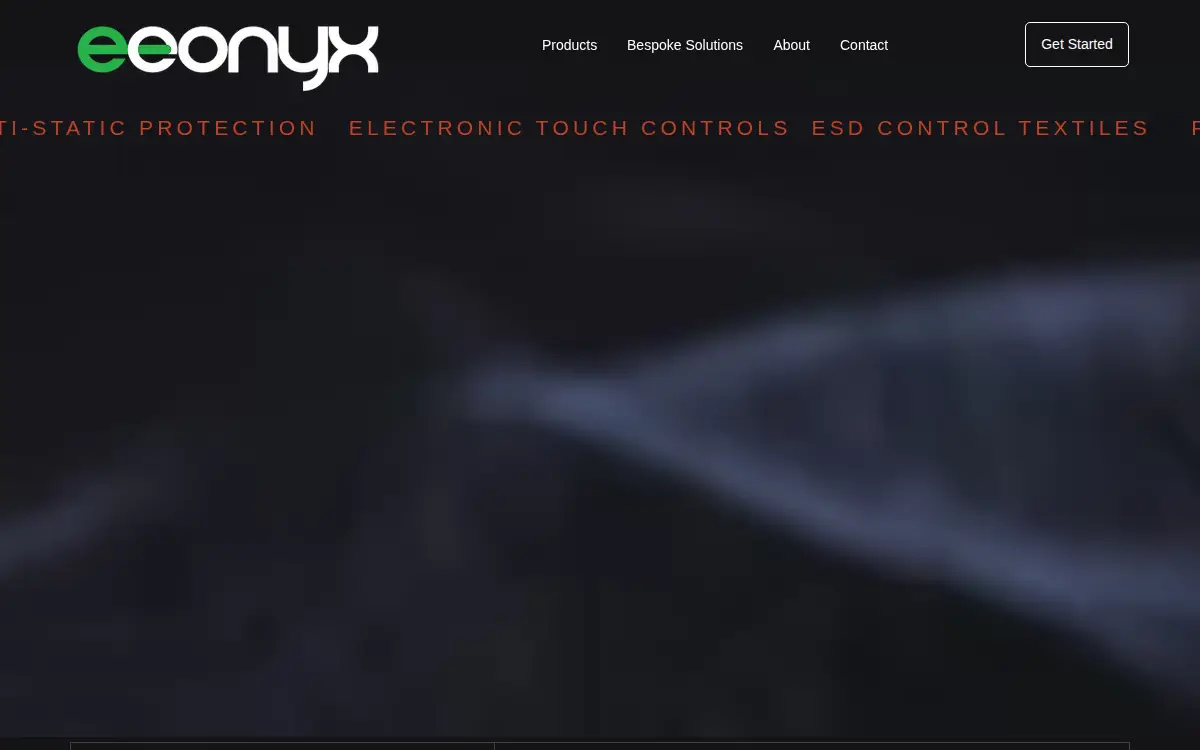 Homepage of Eeonyx CORP