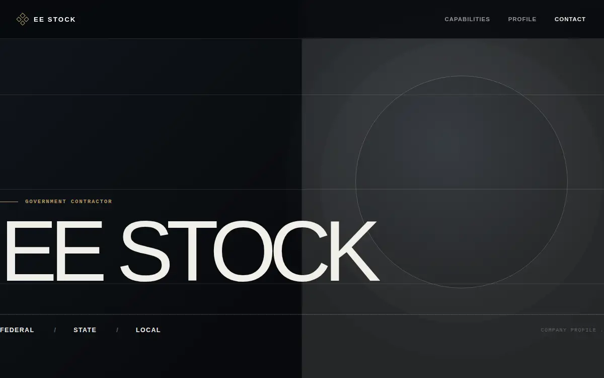 Homepage of Ee Stock LLC