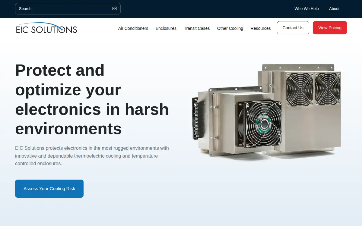 Homepage of Eic Solutions, INC.