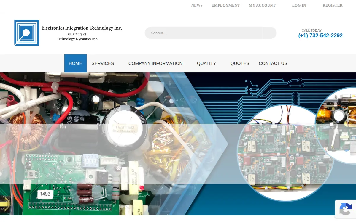 Homepage of Electronics Integration Technology, INC