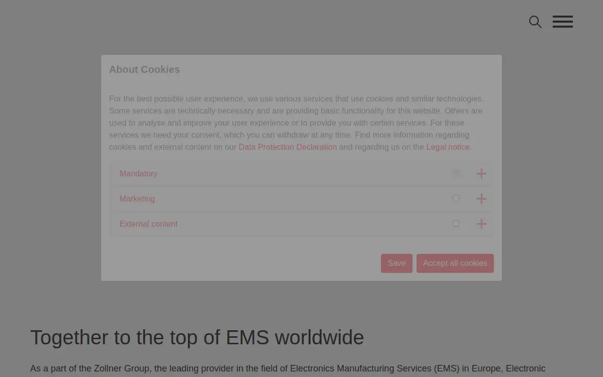 Homepage of Electronic Instrumentation & Technology LLC