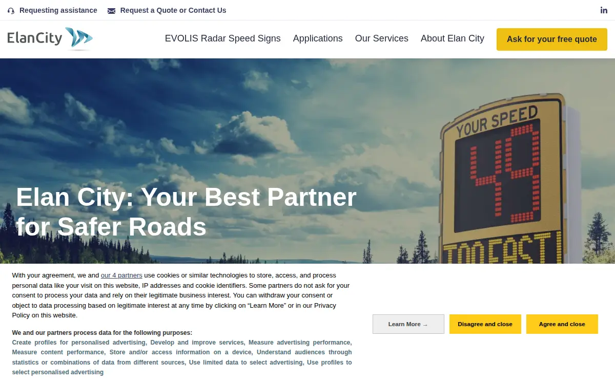 Homepage of Elan City INC