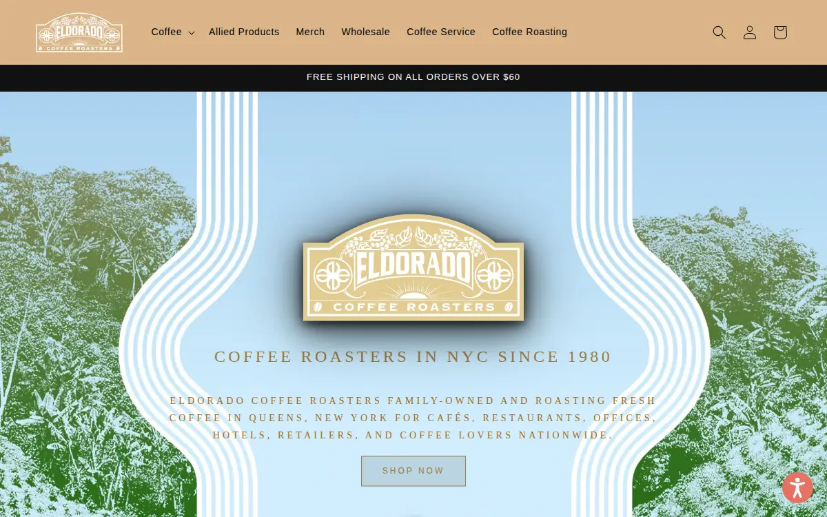 Homepage of Eldorado Coffee Roasters LTD