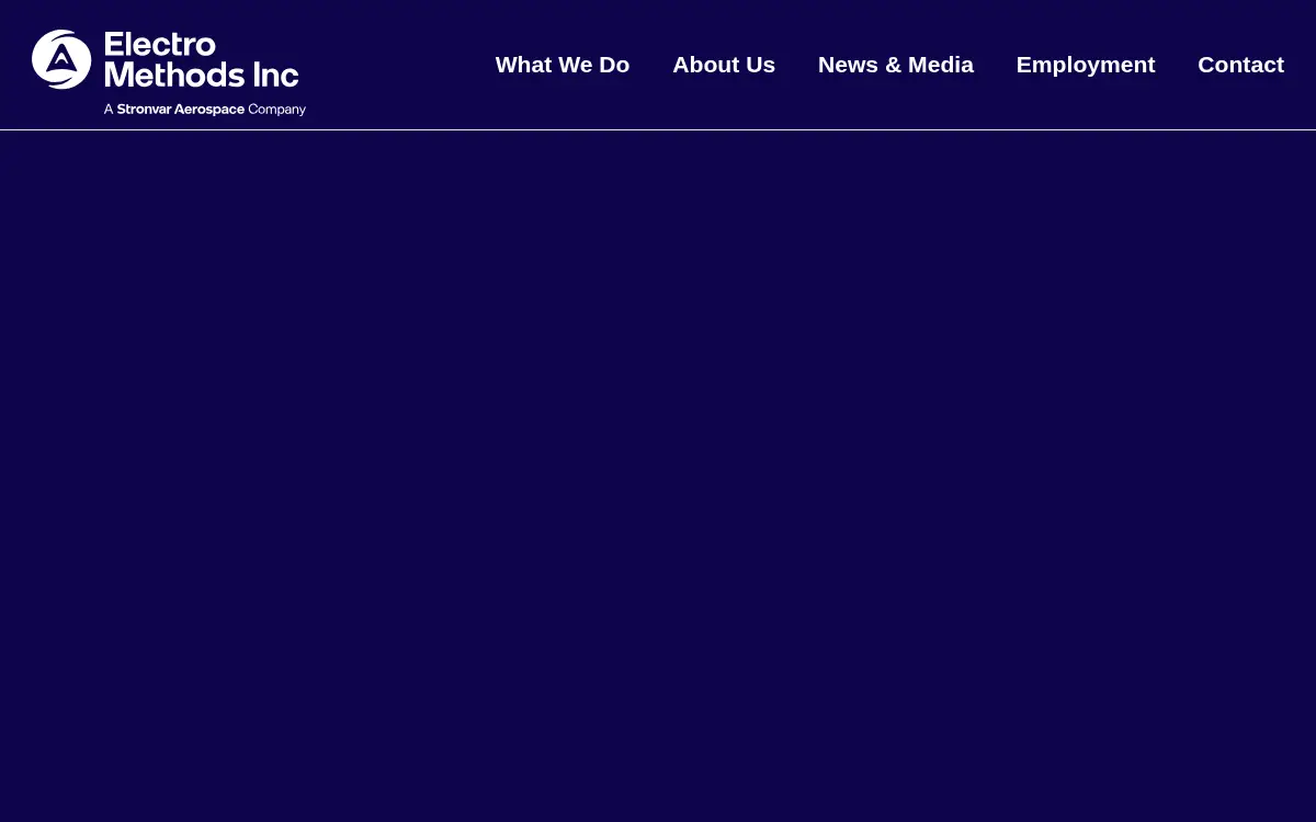 Homepage of Electro-methods, L.p.