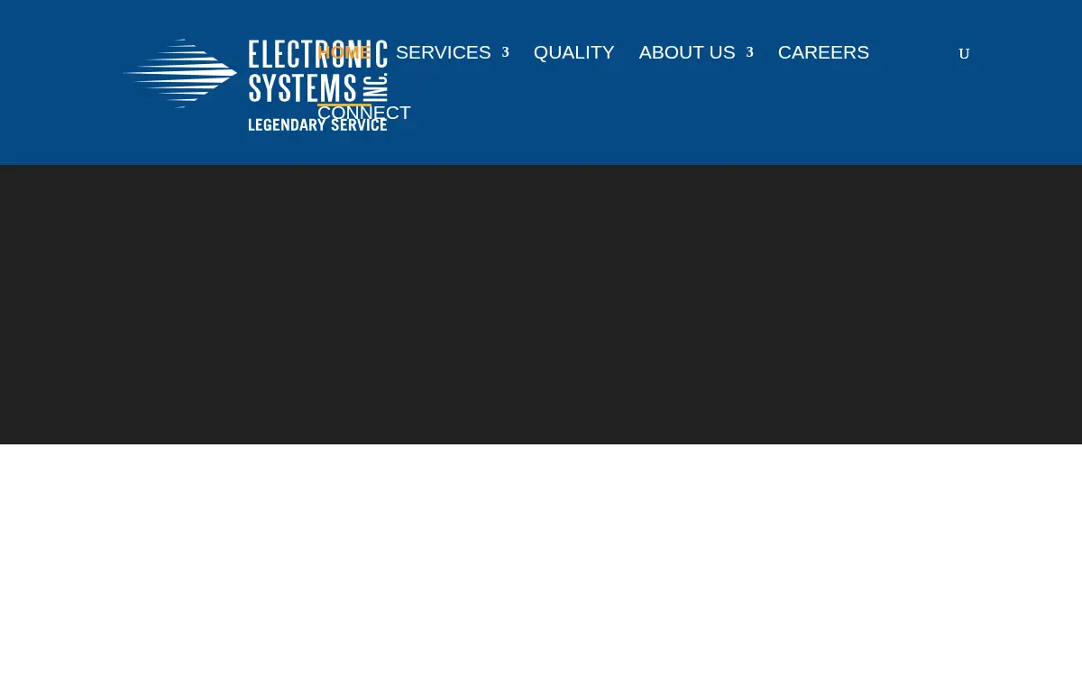 Homepage of Electronic Systems, INC.