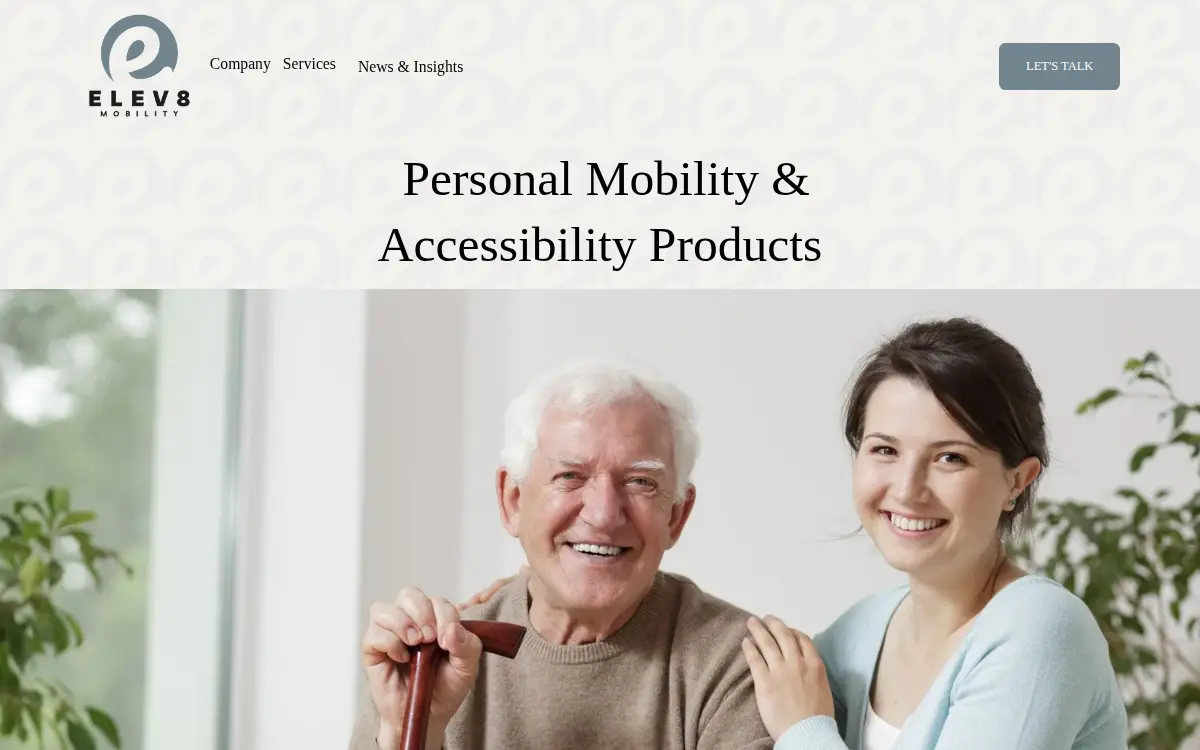 Homepage of Elev8 Mobility INC