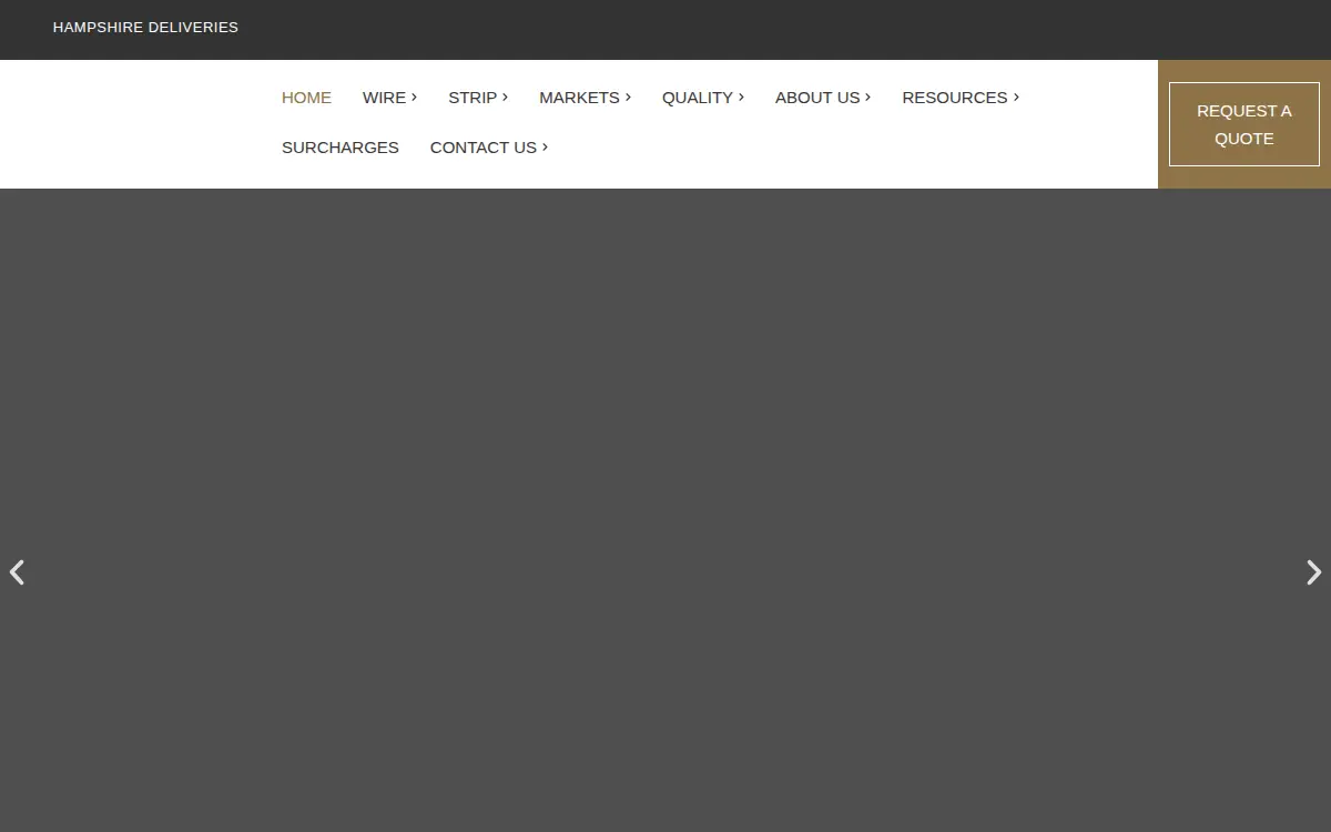 Homepage of Combined Metals Company, LLC