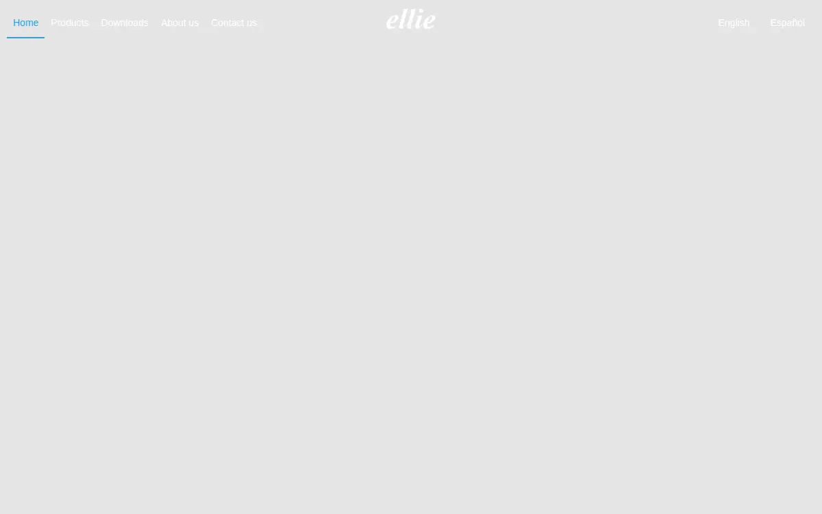 Homepage of Ellie LLC