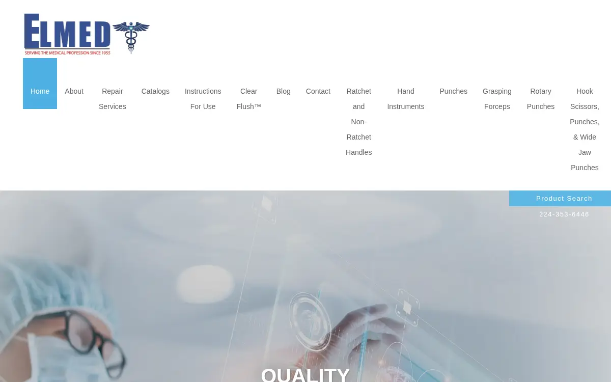 Homepage of Elmed INC