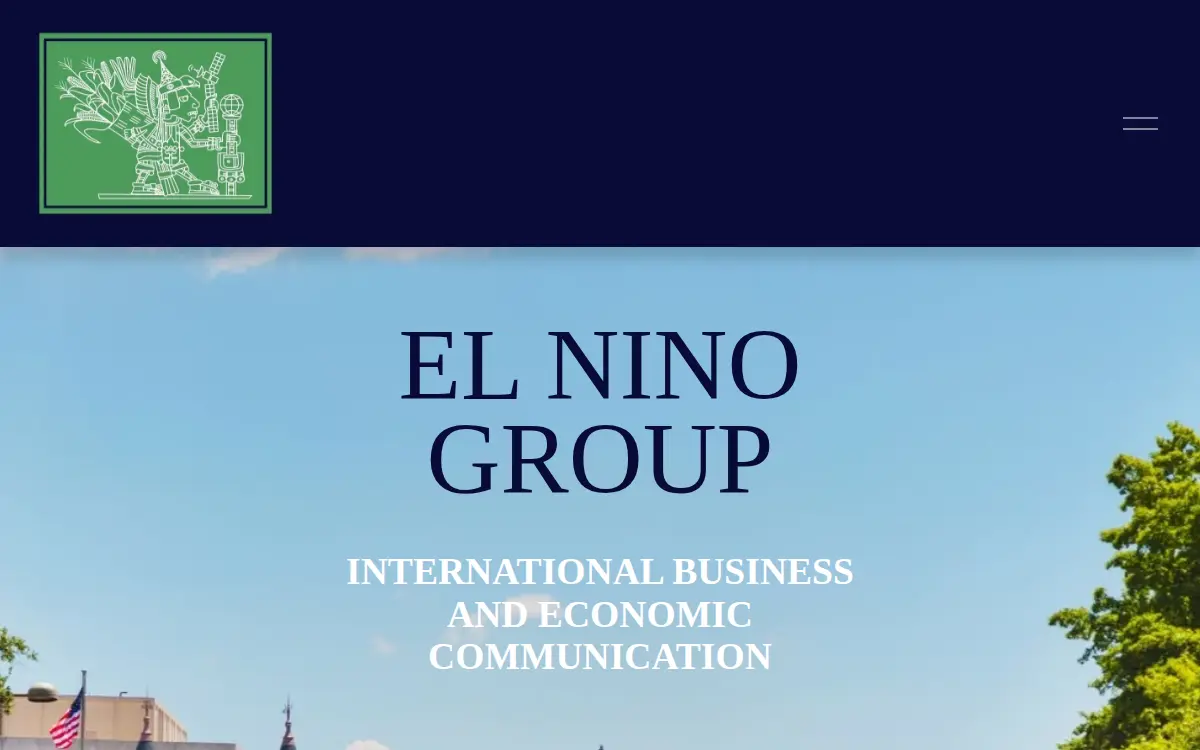 Homepage of El Nino Group, LLC