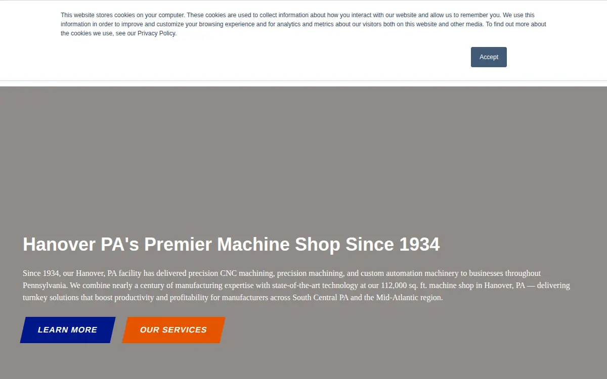 Homepage of Elsner Engineering Works INC