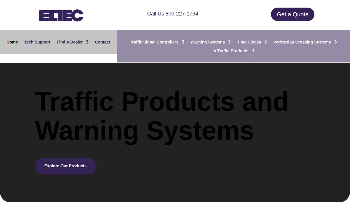 Homepage of Electrotechnics Corporation