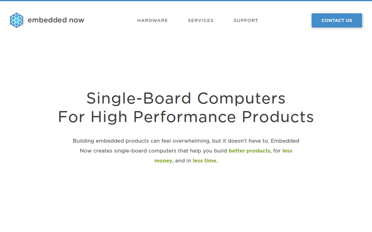 Homepage of Embedded Now INC